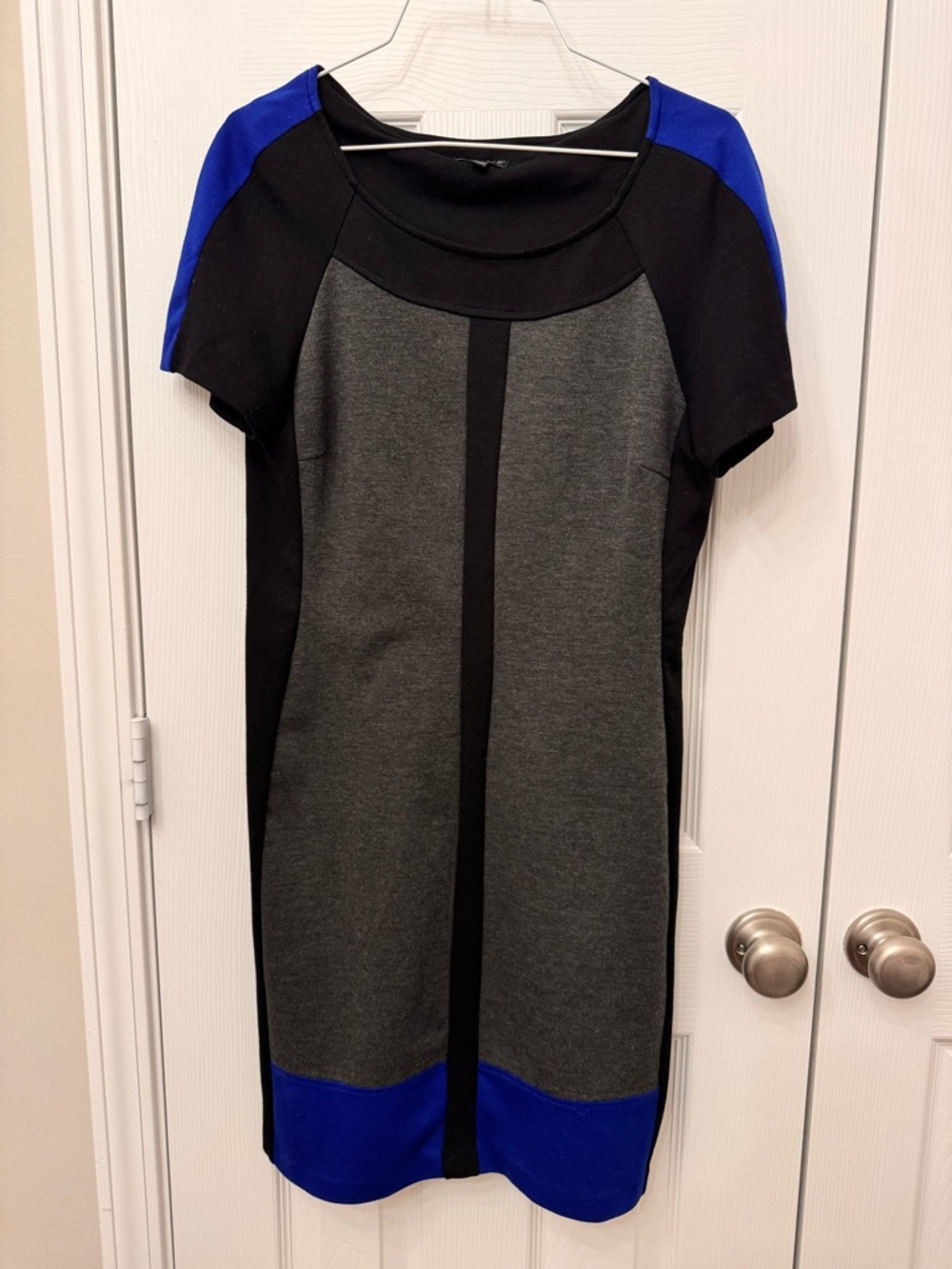 Venus Black Grey Blue Dress